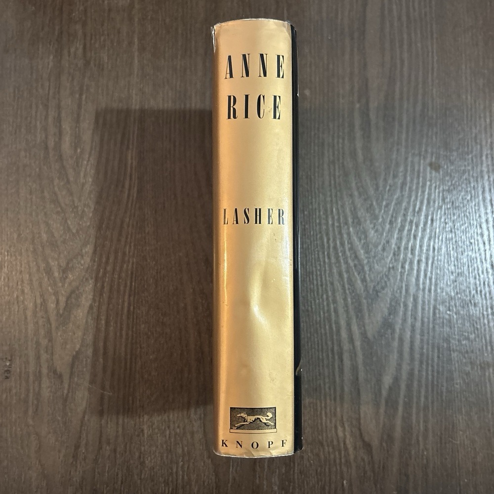 Lasher Anne Rice 1994 First Edition First‎ Print HCDJ - Picture 3 of 11